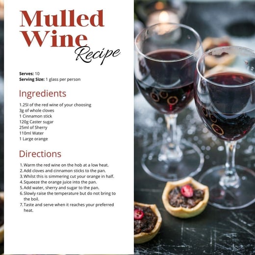 Mulled Wine Recipe